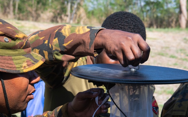 USAF provides PNGDF forces entomology expertise to battle mosquitos and infectious disease spread