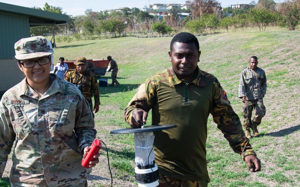 USAF provides PNGDF forces entomology expertise to battle mosquitos and infectious disease spread