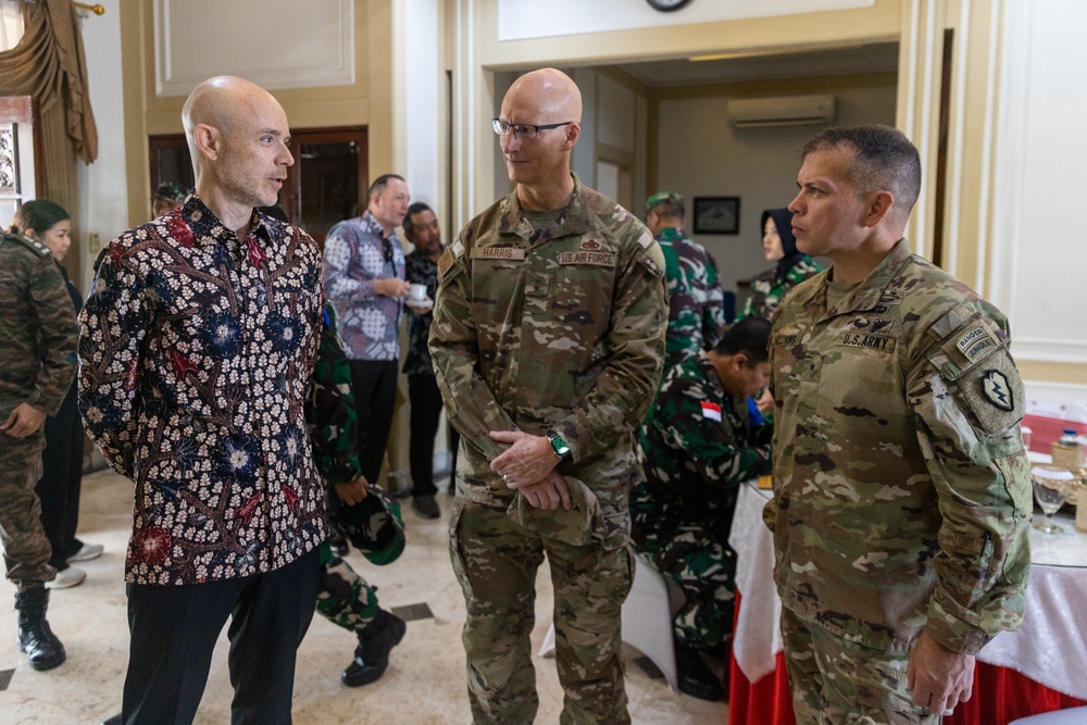 Multinational service members participate in Super Garuda Shield 24 opening ceremony