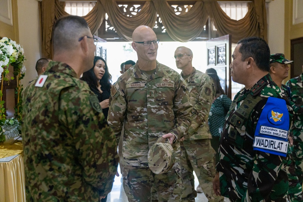 Multinational service members participate in Super Garuda Shield 24 opening ceremony