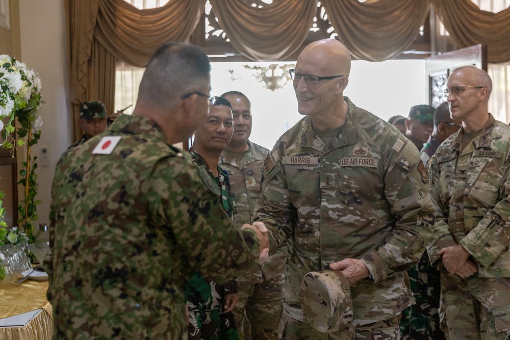 Multinational service members participate in Super Garuda Shield 24 opening ceremony