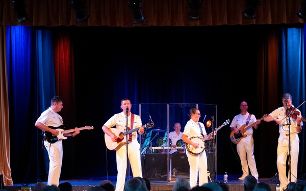 Navy Band Country Current performs in Boothbay
