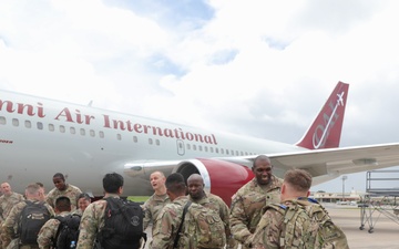 Bravo Battery, 1st Battalion, 1st Air Defense Artillery Regiment deploys to Middle East