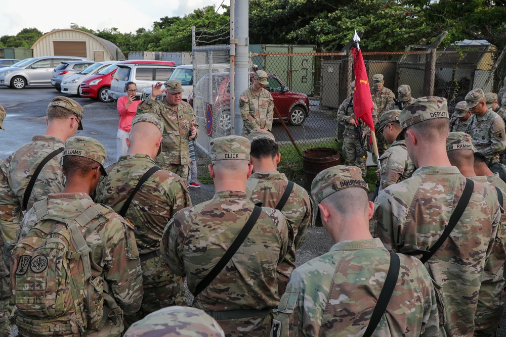 Bravo Battery, 1st Battalion, 1st Air Defense Artillery Regiment deploys to Middle East