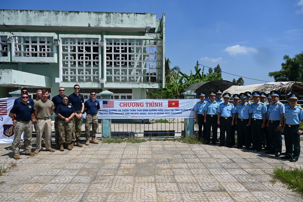 U.S. Air Force Airmen conduct Aerospace Medicine and Human Performance Exchange with Vietnam Air Force during PAC ANGEL 24-3