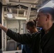 Theodore Roosevelt ICs Work on SITE TV System