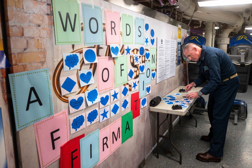 USS Theodore Roosevelt Celebrates Women’s Equality Day