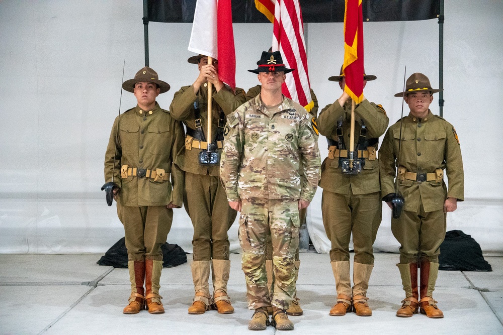 The Red Team Conducts Relinquishment of Responsibility Ceremony in Poland