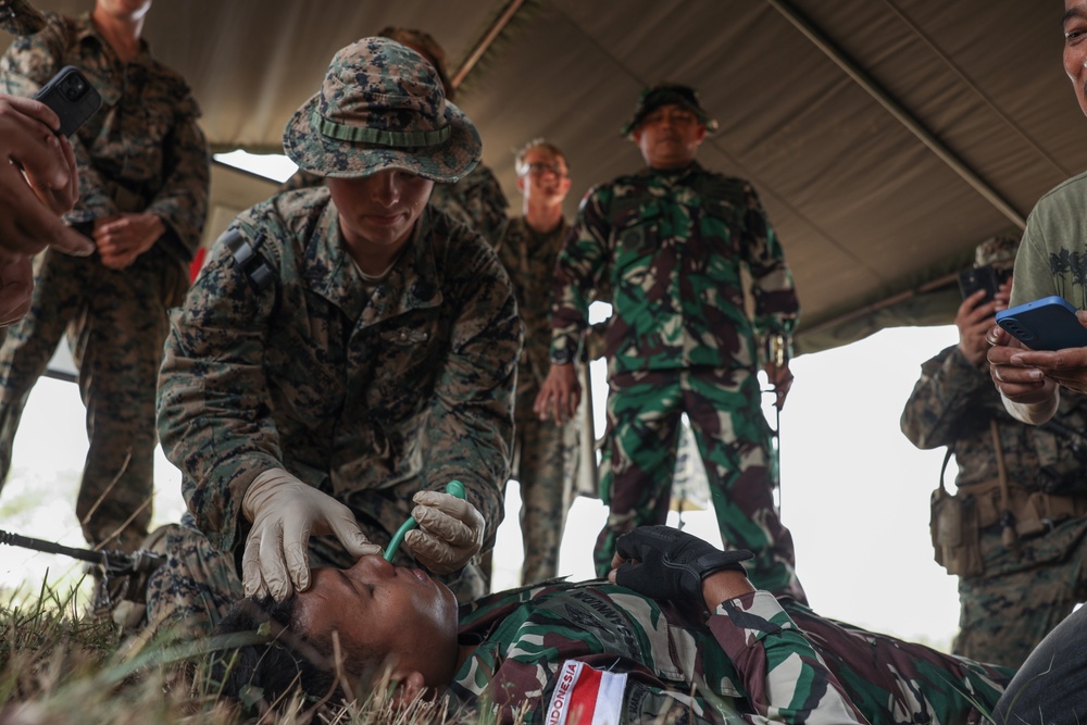 1st Bn., 1st Marines participates in small unit tactics training during Super Garuda Shield 2024