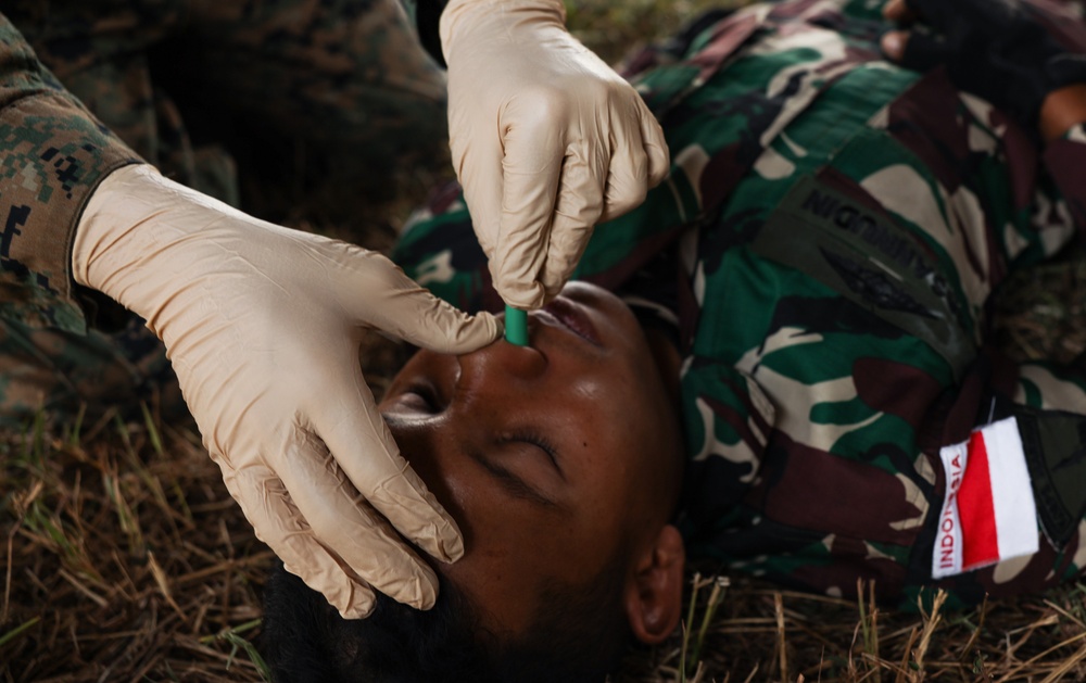 1st Bn., 1st Marines participates in small unit tactics training during Super Garuda Shield 2024