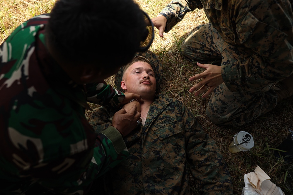 1st Bn., 1st Marines participates in small unit tactics training during Super Garuda Shield 2024