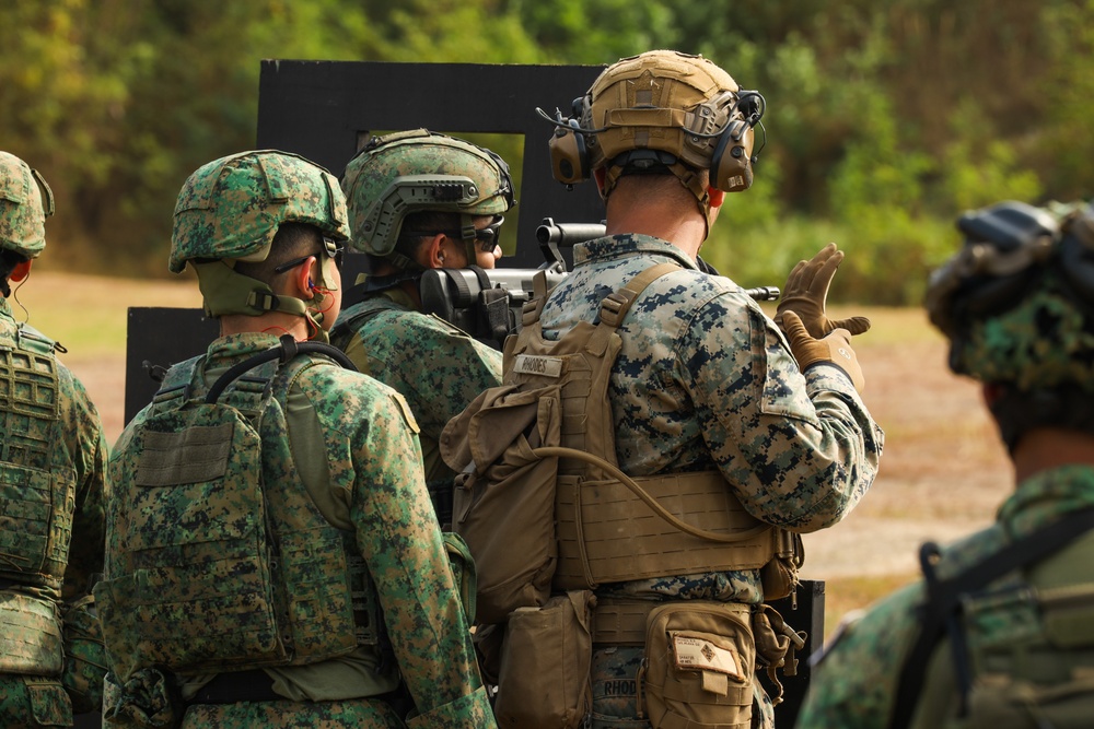 1st Bn., 1st Marines participates in small unit tactics training during Super Garuda Shield 2024