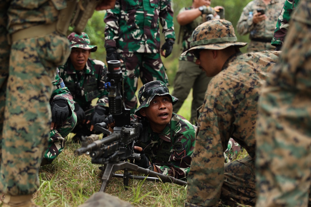 1st Bn., 1st Marines participates in small unit tactics training during Super Garuda Shield 2024