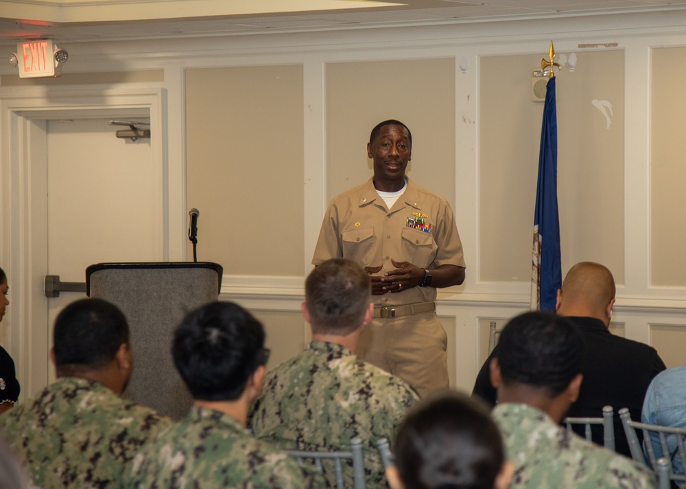 Cmdr. Stevenson Promotion Ceremony