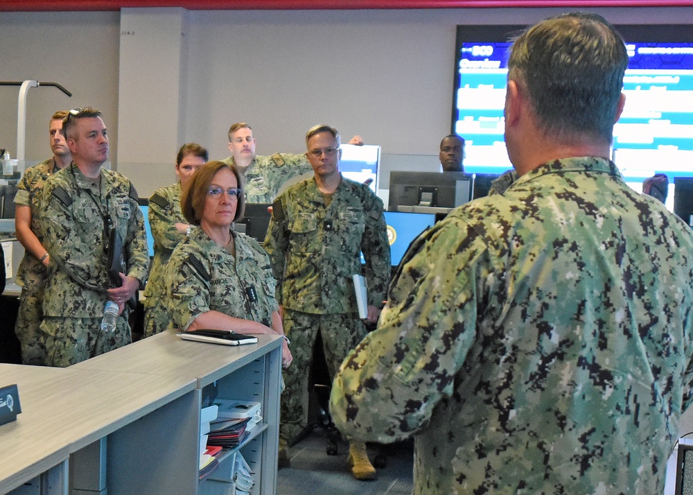 Chief of Naval Operations visits U.S. Fleet Cyber Command and U.S. 10th Fleet