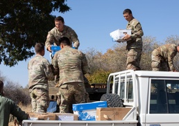 NC National Guard State Partnership Program delivers books to Botswana