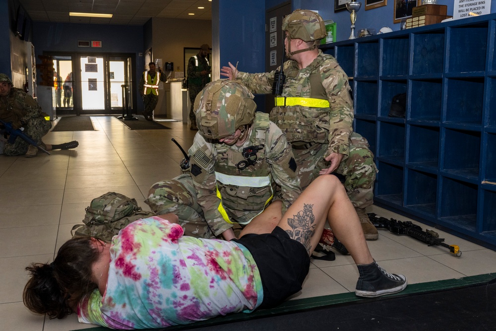 Camp Lemonnier Conducts Active Shooter Drill