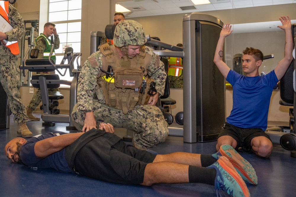 Camp Lemonnier Conducts Active Shooter Drill