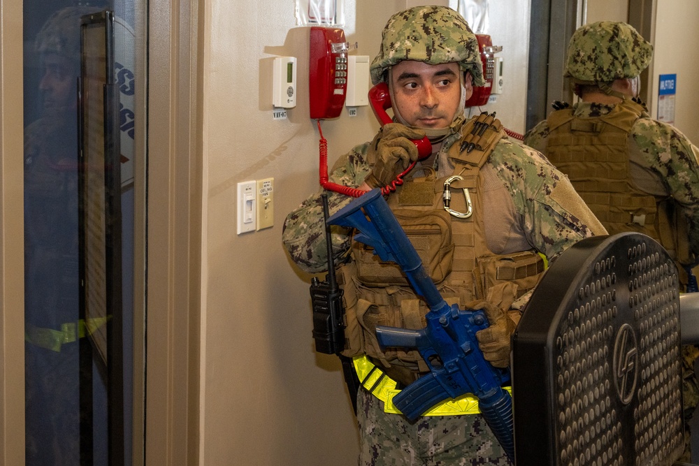 Camp Lemonnier Conducts Active Shooter Drill