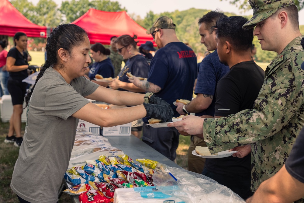 Navy Medicine Readiness and Training Command Quantico Conducts a Field Meet