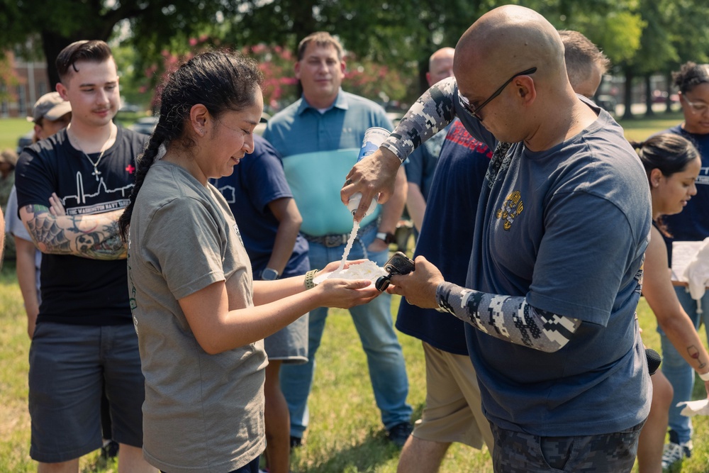 Navy Medicine Readiness and Training Command Quantico Conducts a Field Meet