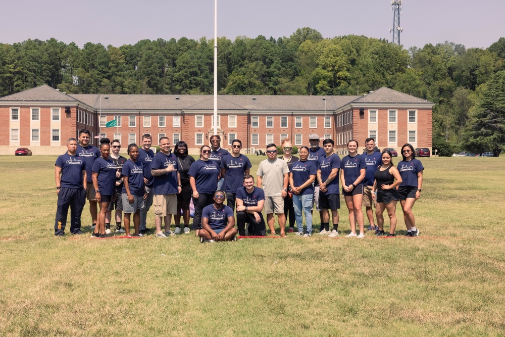 Navy Medicine Readiness and Training Command Quantico Conducts a Field Meet