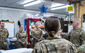 U.S. Army Maj. Gen. Leahy visits FRSD Soldiers