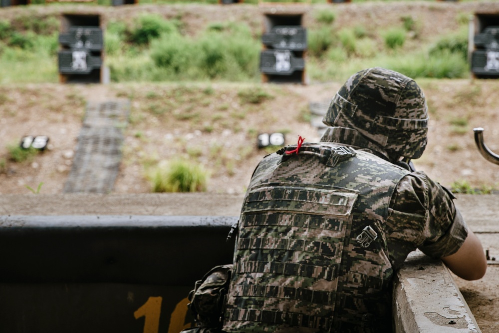 ROK Marines Conduct Live Fire with Alpha Co, BLT 1/5