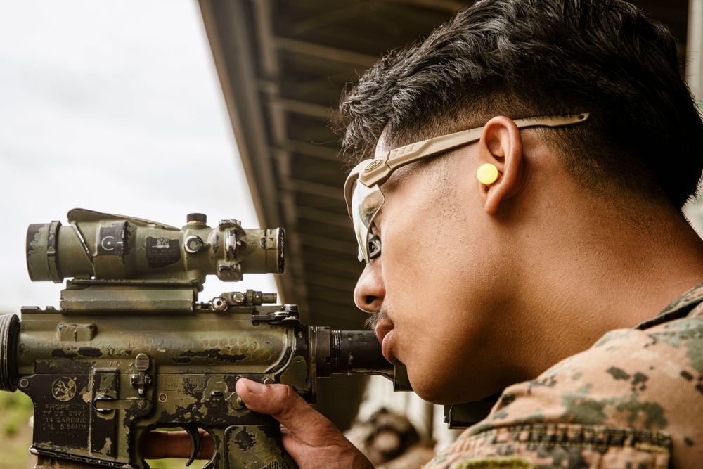 ROK Marines Conduct Live Fire with Alpha Co, BLT 1/5