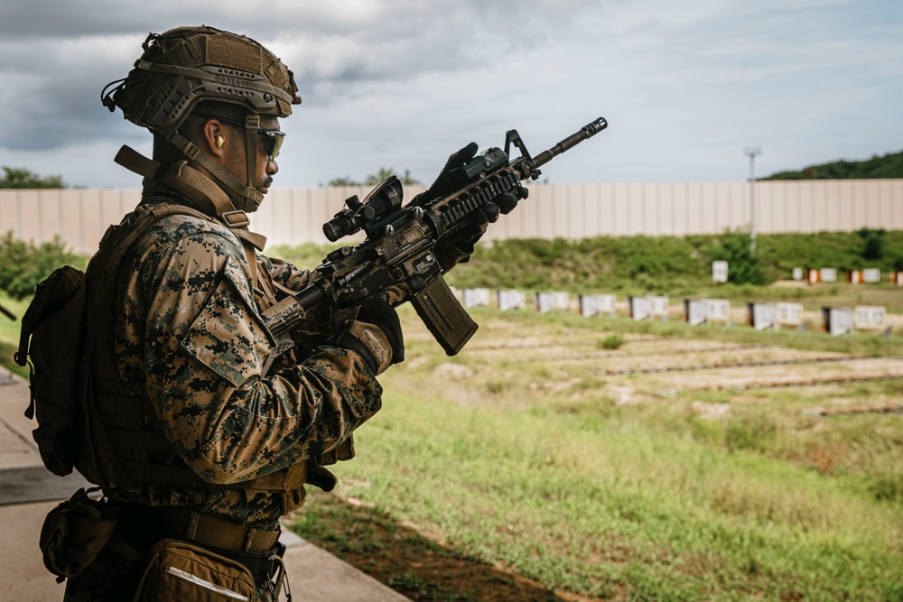 ROK Marines Conduct Live Fire with Alpha Co, BLT 1/5