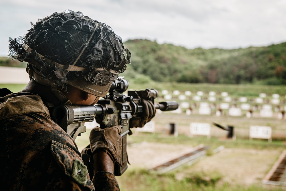 ROK Marines Conduct Live Fire with Alpha Co, BLT 1/5