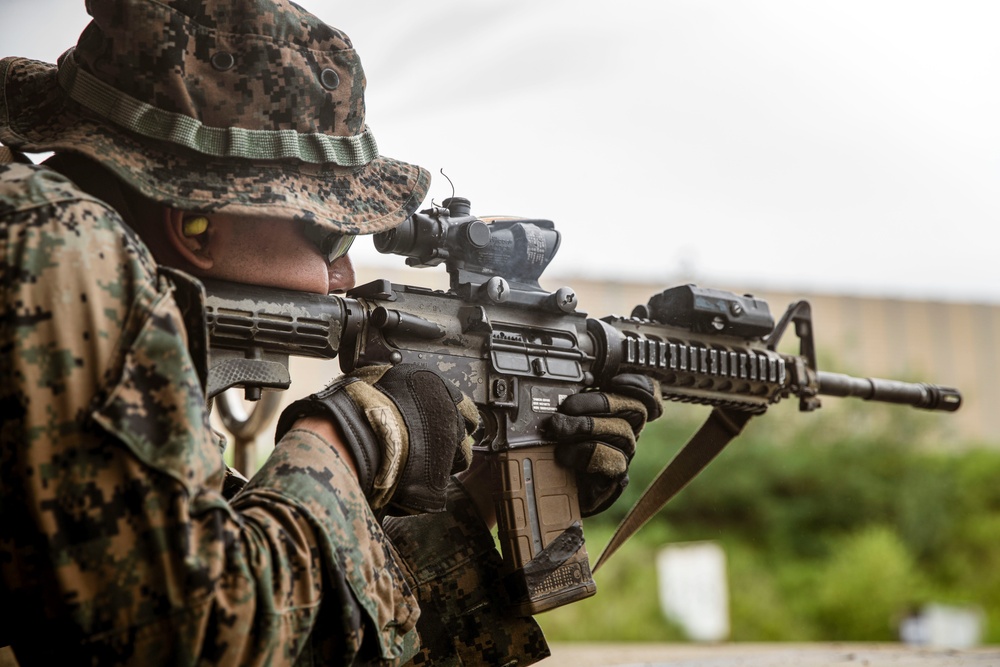 ROK Marines Conduct Live Fire with Alpha Co, BLT 1/5