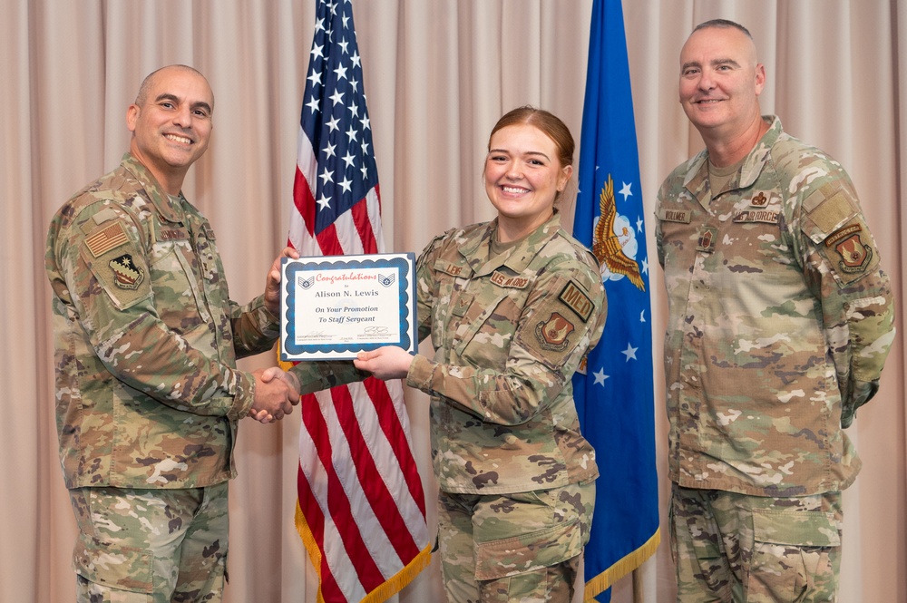 September enlisted promotion ceremony held