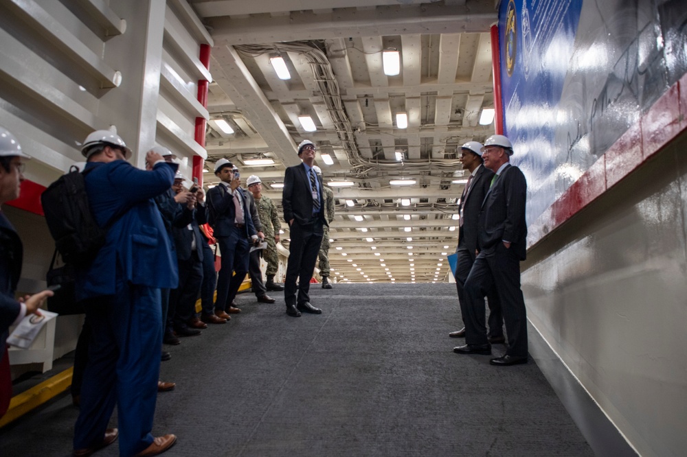 Guests tour USS John P. Murtha