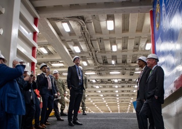 Guests tour USS John P. Murtha