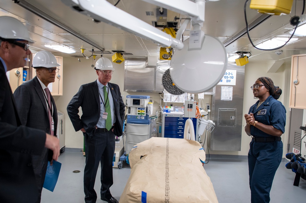 Guests tour USS John P. Murtha