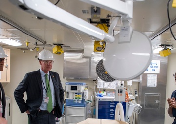 Guests tour USS John P. Murtha