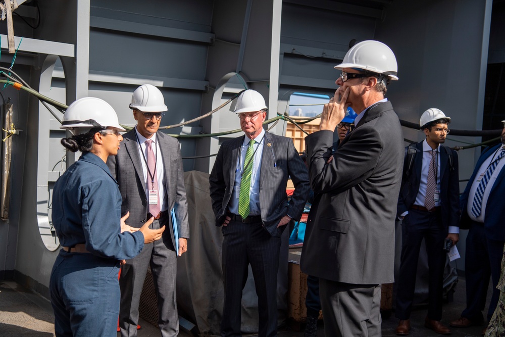 Guests tour USS John P. Murtha