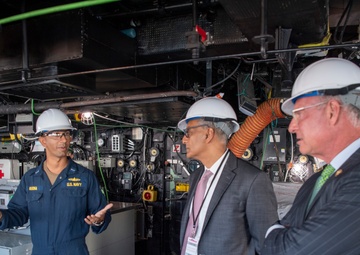 Guests tour USS John P. Murtha