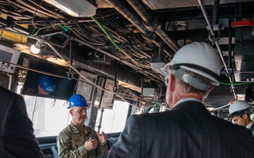 Guests tour USS John P. Murtha