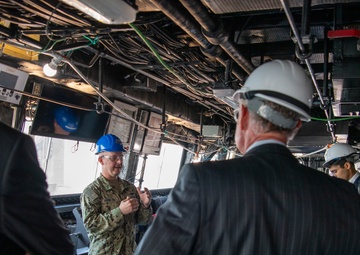 Guests tour USS John P. Murtha
