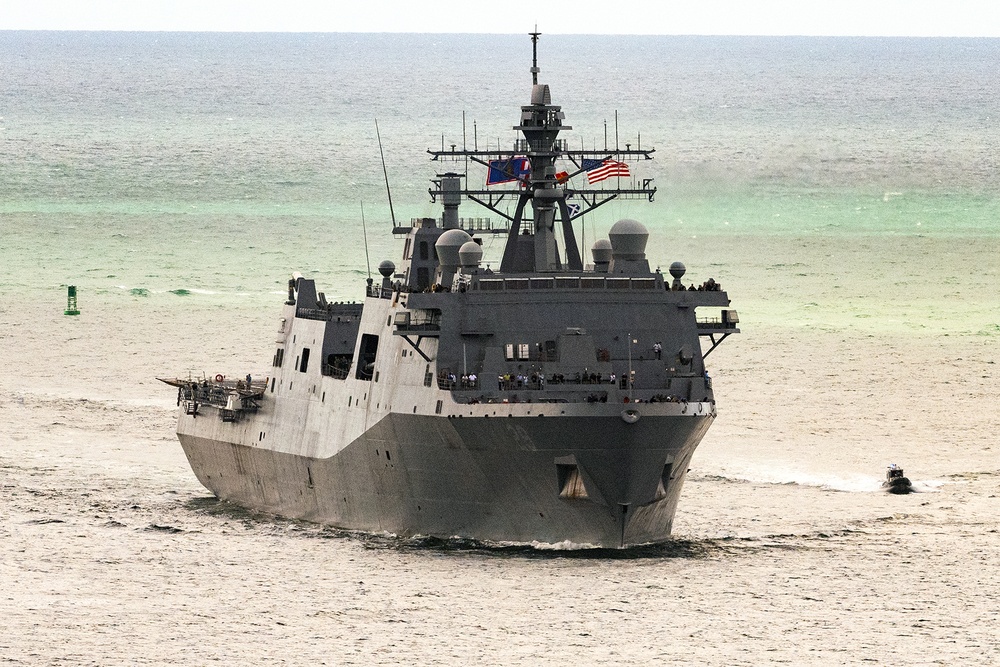 USS Richard M. McCool Jr. Arrives for Commissioning