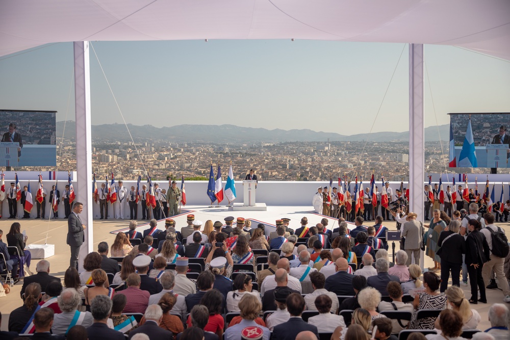 Marseille commemorates the 80th anniversary since its liberation in 1944