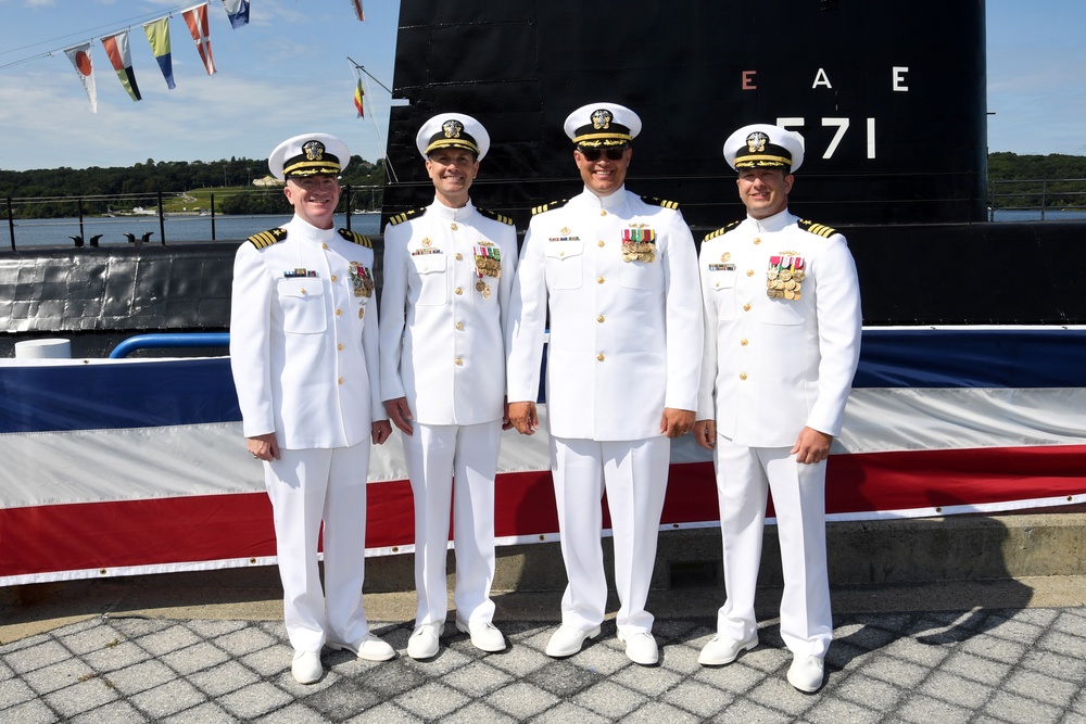 Future USS Utah holds change of command ceremony