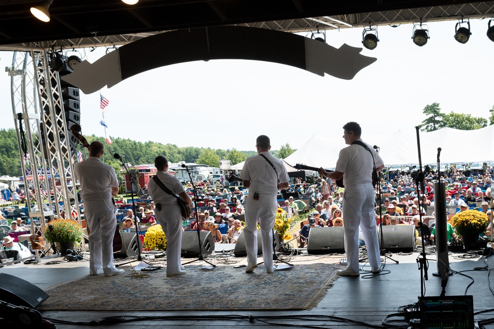 Navy Band Country Current performs at Thomas Point Bluegrass Festival