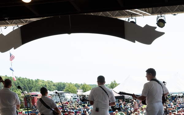 Navy Band Country Current performs at Thomas Point Bluegrass Festival