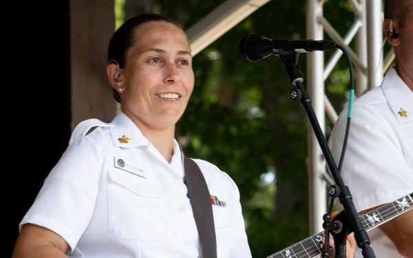 Navy Band Country Current performs at Thomas Point Bluegrass Festival