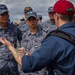 SY 24 | USS Harpers Ferry Demonstrates Aircraft Firefighting Techniques to ROK Navy Sailors