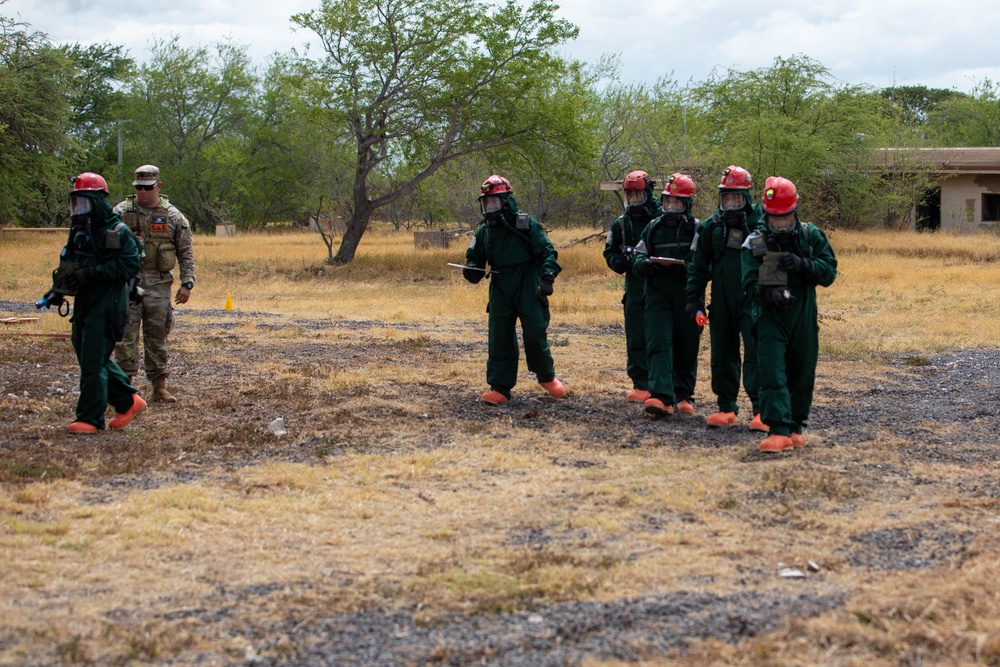 Hawaii National Guard’s 93rd CERFP Sustainment Year Collective Training Event 2024