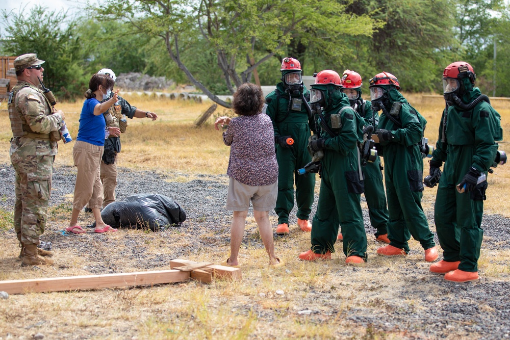 Hawaii National Guard’s 93rd CERFP Sustainment Year Collective Training Event 2024